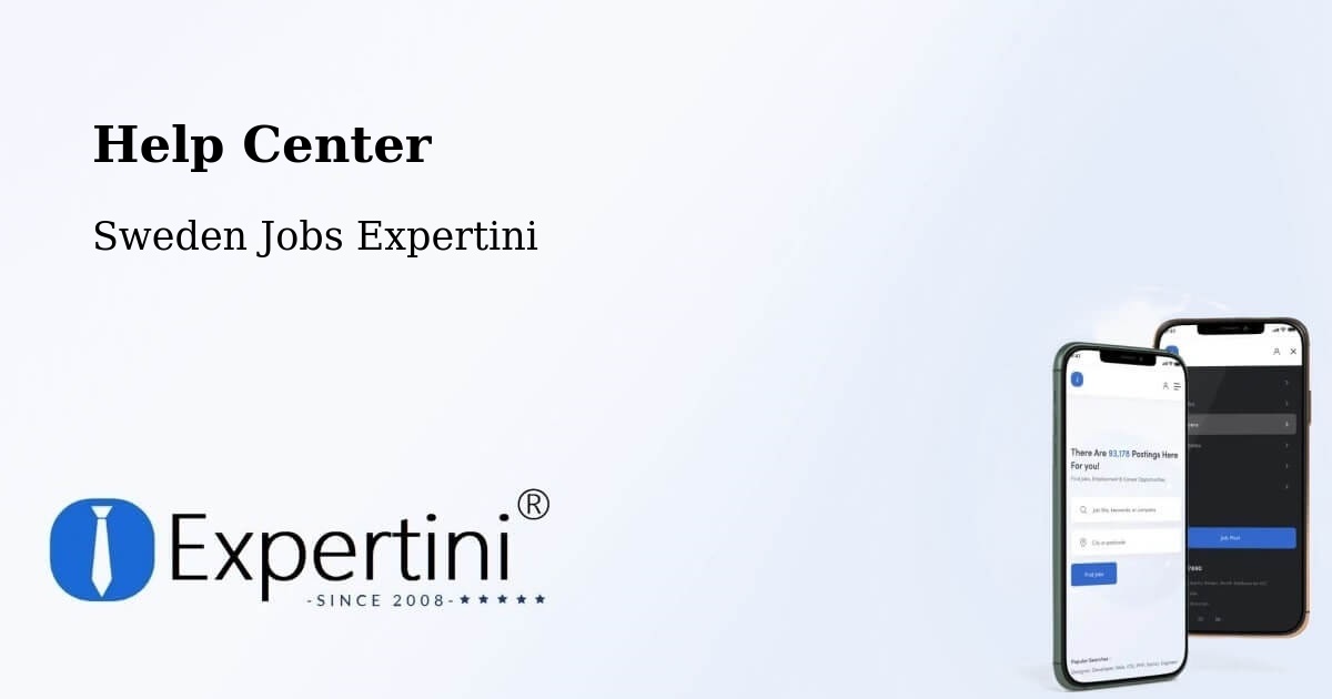 Help Center – Töre - Sweden Jobs Expertini